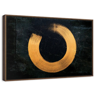 Cercle zen doré