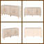 Buffet 59 "Farmhouse Curved Vintage Buffet-717568886