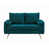 Velours bleu sarcelle