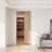 Sliding Pocket Door Hardware Kit For 2" X 4" Stud Wall With Soft Close Mechanism Open 24" To 36"