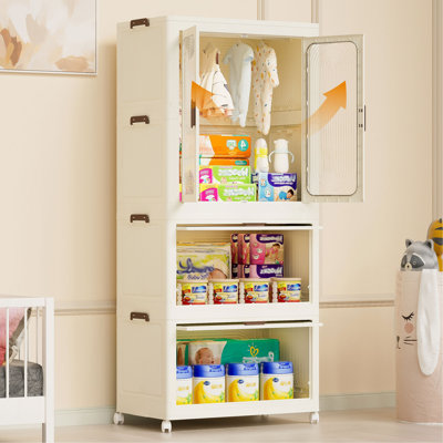 Organisateur de garde-robe portable pour vêtements