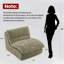 Chaise d'appoint rembourrée-670108131