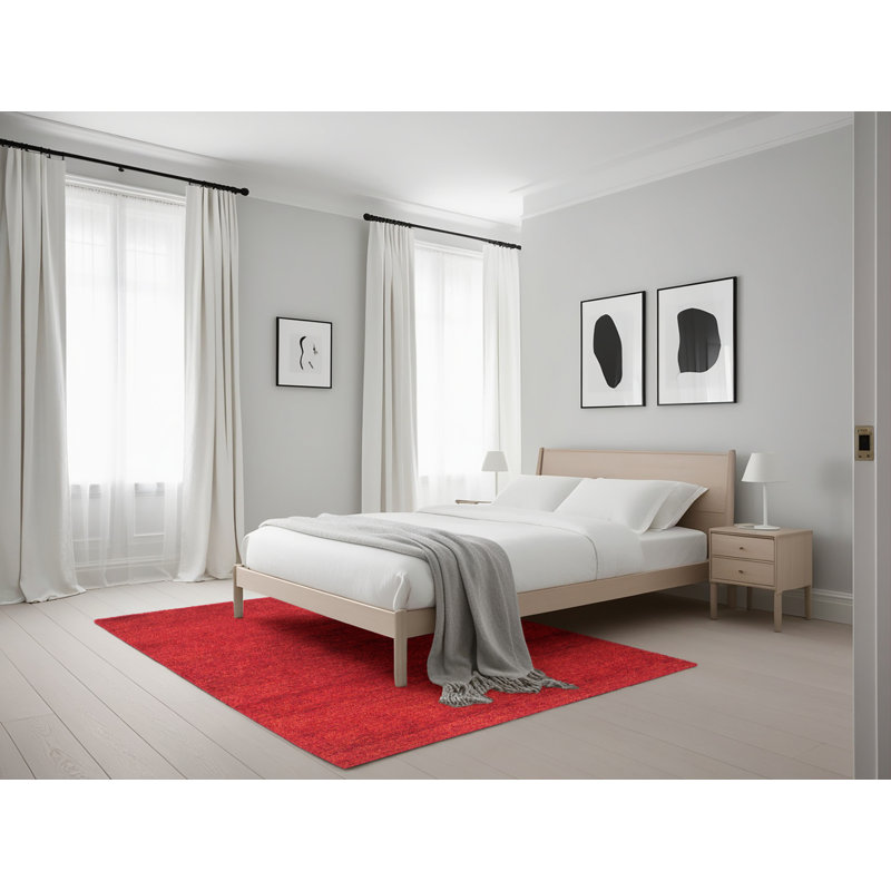 Tapis abstrait 4292, Rectangle 5 pi x 7 pi