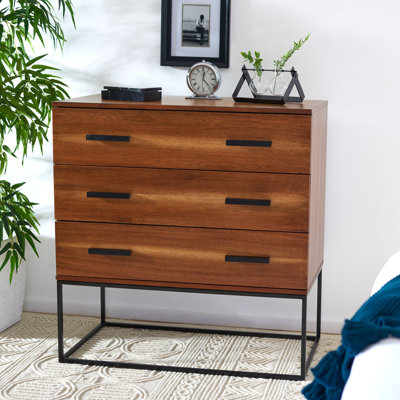 Commode décorative 3 tiroirs Bracknell