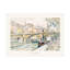 Affiche sur toile, "Picugy remorqueur at the Pont Neuf, Paris 1923"-1178589541