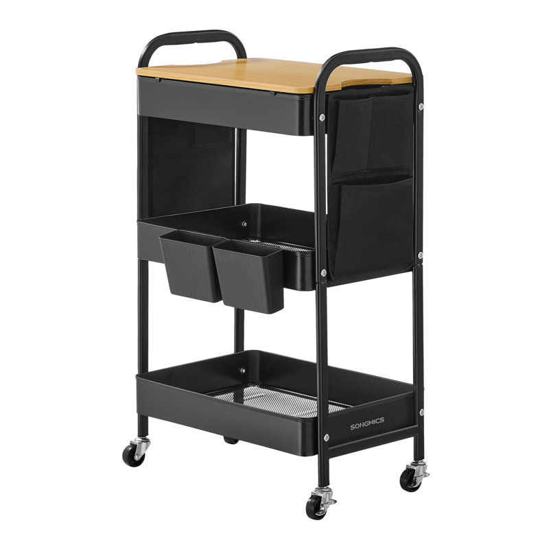 Sekhar Kitchen Cart, ‎Ink Black