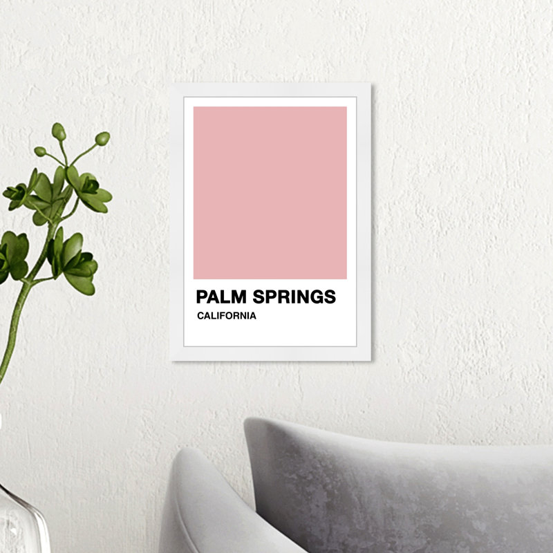 " Palm Springs Colour Swatch "