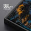 «Tropical Palm Tropical Night Sky Vibrant», reproduction d'art sur toile-111376034-98042371