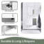 30 Inch Wall-Mounted Single Bathroom Vanity Base With Soft Close Doors-126046592