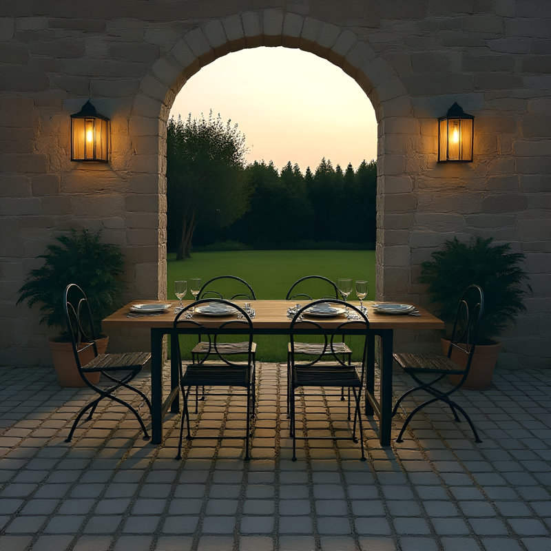 Luning Large Lantern from Generation Lighting , Textured Black, 15" H x 9.875" W x 11.75" D, Transparent