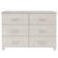 Berning 113cm W 6 - Drawer Chest of Drawers-283977290