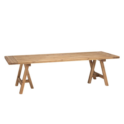 Libourne Pine Solid Wood Dining Table