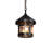 Princetown 1 - Light Black Patina Single Pendant