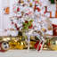 Décoration de Noël acrylique en forme de renne