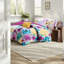 Ensembles de literie en microfibre douce, grand confort floral moderne