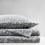 Ensemble de draps 4 pièces avec motif de faune d'hiver sauge, matériau 100% flanelle de coton, luxe surdimensionné pour matelas de 18 po, extrêmement doux après un brossage supérieur, ajusté entièrement élastiqué, pré