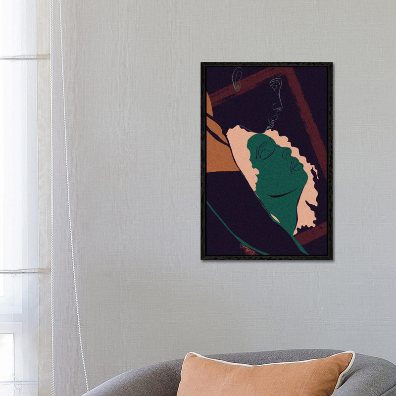 Fullfilled by DeeLashee - Print on Canvas, Black Framed, 66.04 cm H x 45.72 cm W