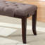 Banc rembourré en bois massif-964071135