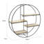 Lolan 4 Piece Circle Tiered Shelf