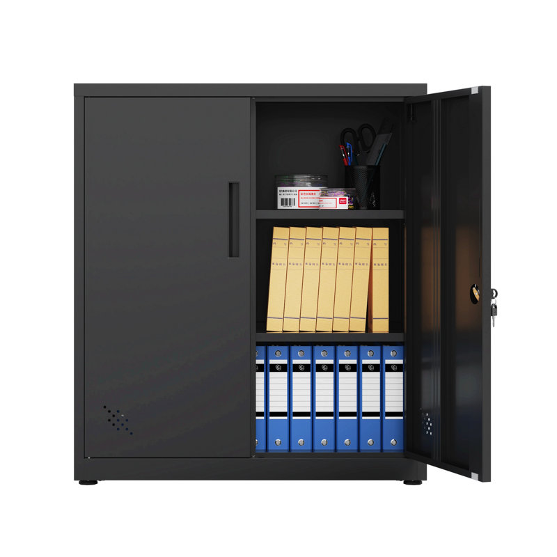 Buffet de 31,4 po Latwana, Noir