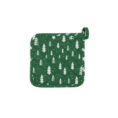 Excelsa Cotton Potholder & Oven Mitt Set