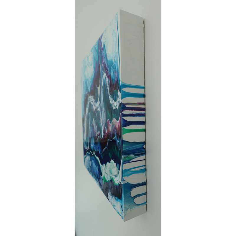 Jeweled Waves Painting by Cynthia White