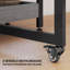 HOMCOM Folding Dining Table, Drop Leaf Table w/ Open Compartments-471145872