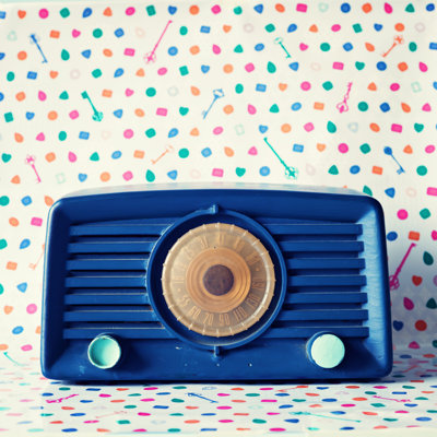 Antique Radio by Andreka - Wrapped Canvas Print