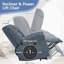 Fauteuil inclinable en microfibre Power Lift