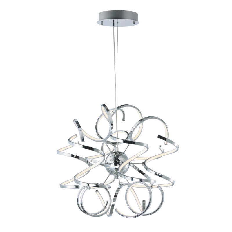 Eckhoff 12 - Light Dimmable LED Geometric Chandelier