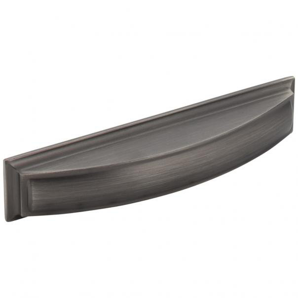 Annadale Cup/Bin Pull, Brushed Pewter, 3 3/4"