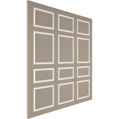 96'' H x 94.5'' W x 0.5'' D Wainscot Panelling