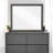 Espresso Finish Mirror