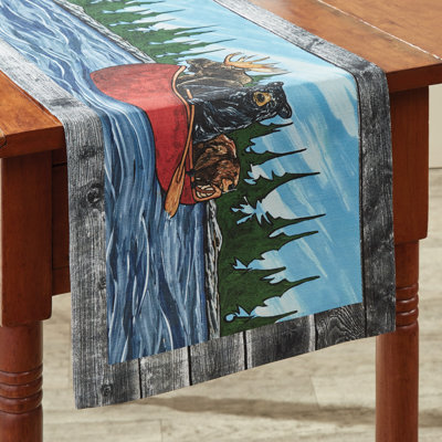 Fromberg Runner Striped Printed Table Runner