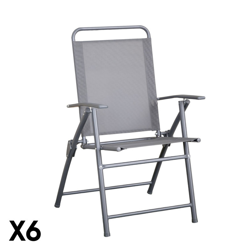 Outdoor Patio Dining Armchair, 6