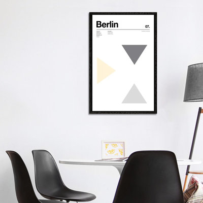 Berlin 1 Piece Wall Art on Canvas