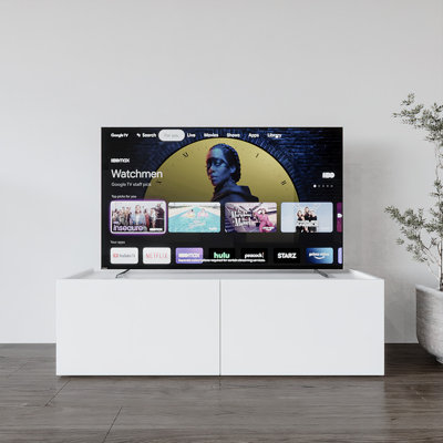 Miraan Unfinished TV Stand for TVs up to 50"