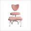 Chaise ergonomique à pieds croisés avec support lombaire et coussin à hauteur réglable pour le travail de bureau et la méditation