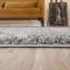 Moroccan Shaggy Collection Rugs Tangier Design in Grey/Ivory-108648161