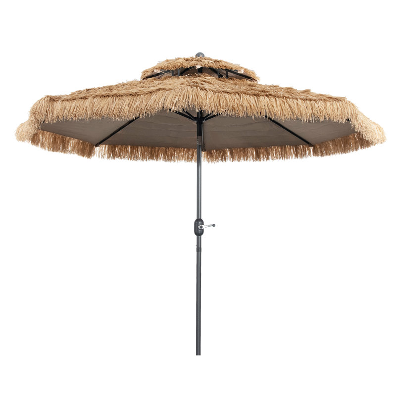 Twila 285cm Beach Umbrella Parasol