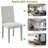 Dining Chairs Only, Dining Chairs Set For 4, Kitchen Chair With Padded Seat, Side Chair