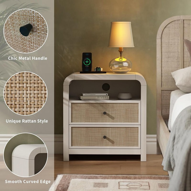 Vine Bedside Table