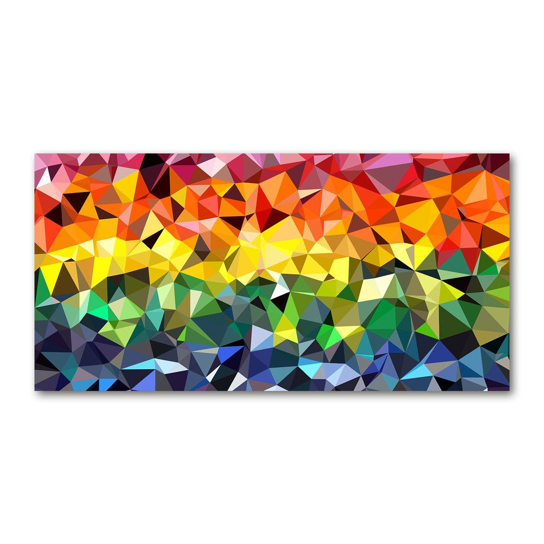 Geometric Background - Wrapped Canvas Print