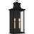 Omerah 2-Light Matte Black Outdoor Wall Lantern
