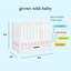 Lit de bébé convertible 4-en-1 Colby avec rangement-49901637