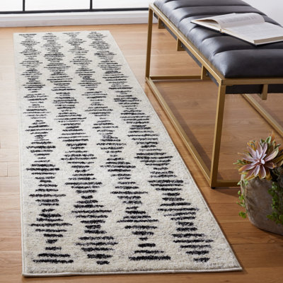 Tapis ivoire / noir Castonguay