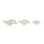 Ensemble de 3 figurines en polystone Hollymead