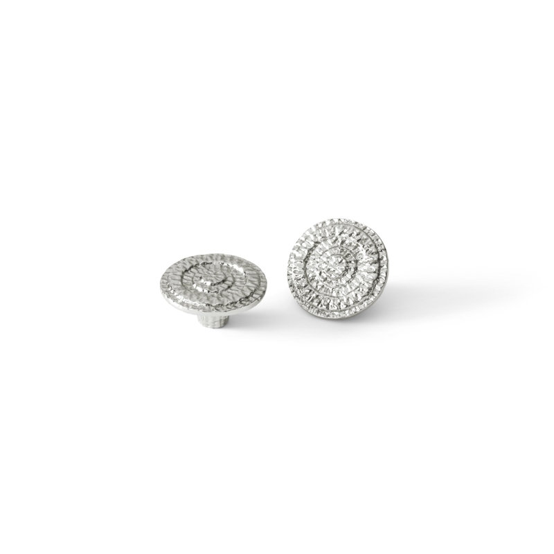 Gotham Hardware Knob, Nickel, 2"