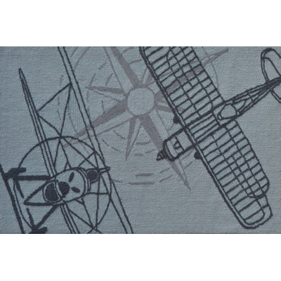 Outline Plane Grey Size 2.8X4.8