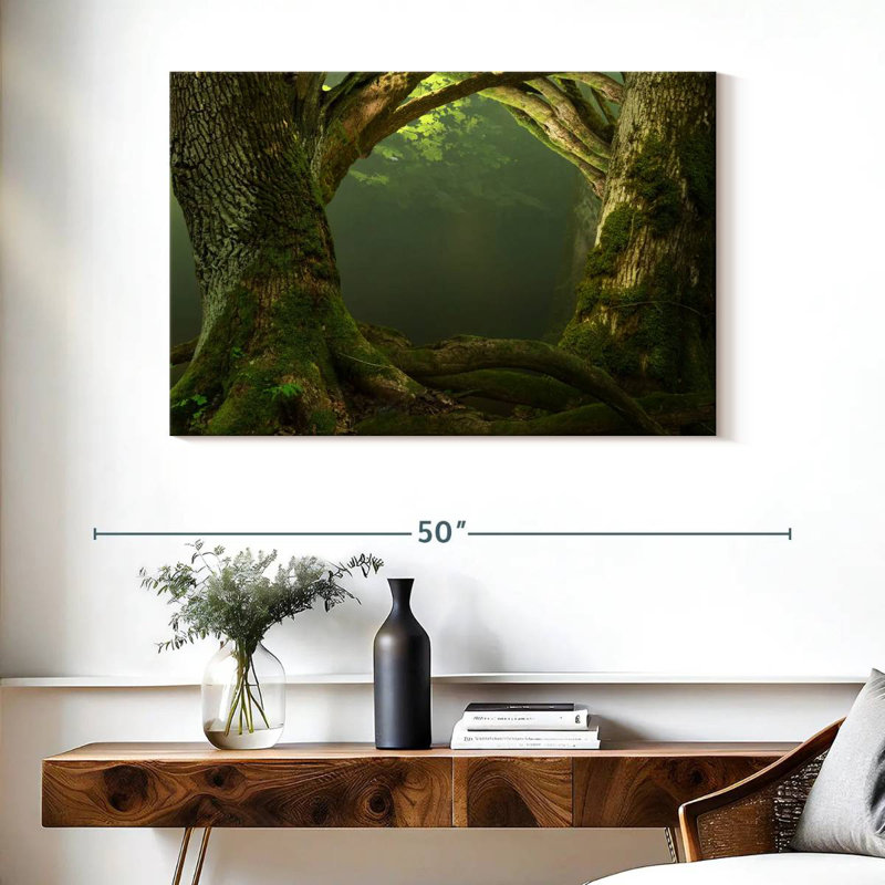 Harnek Mossy Trees, H 26 po x l 39 po
